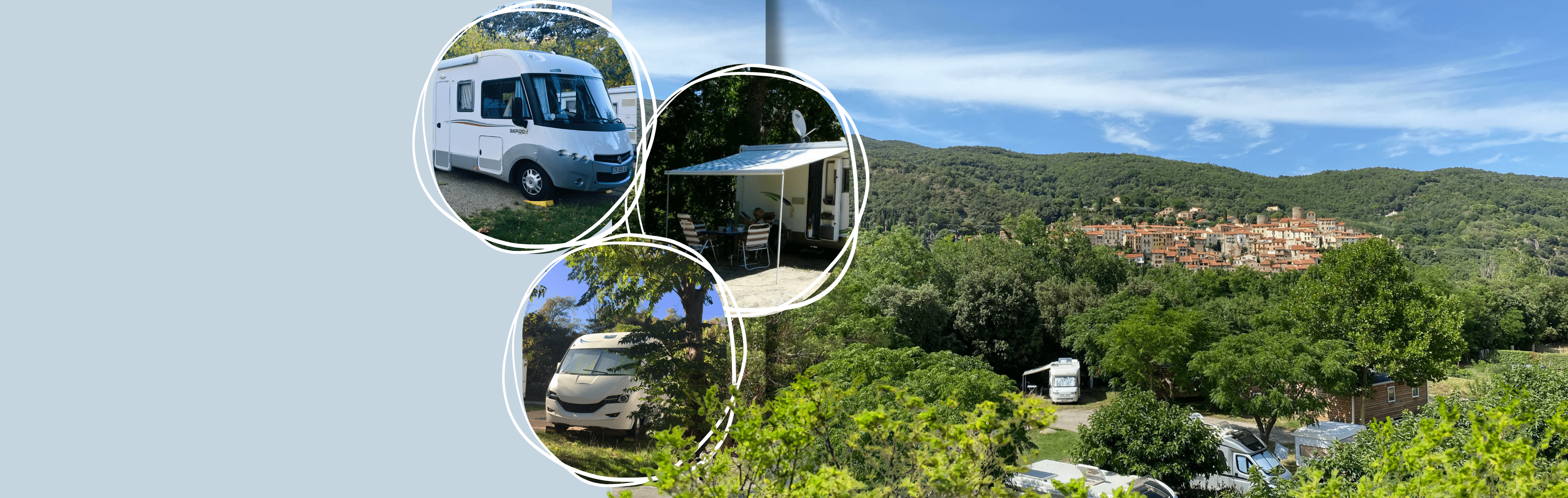 Aire de Camping Car du camping Amélia — photo 2